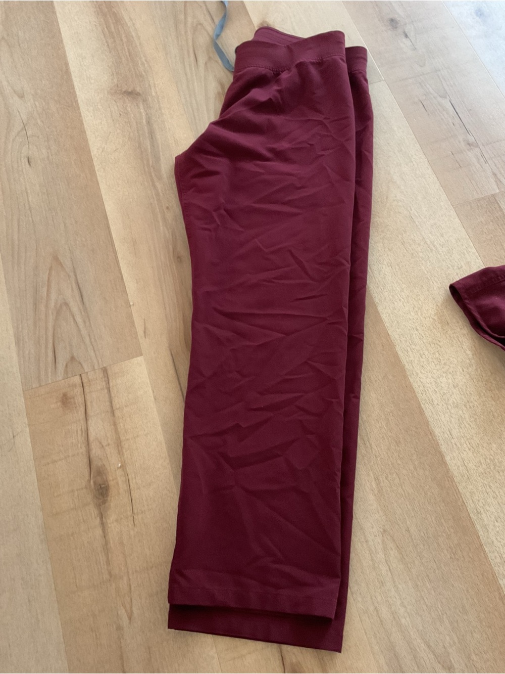 Figs Kids Maroon Leggings